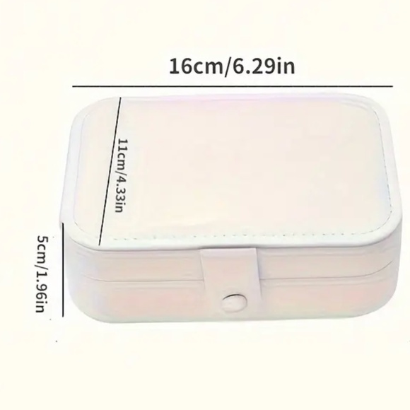 Portable Faux Leather 3 layered Jewelry Organizer - Picture 2 of 3